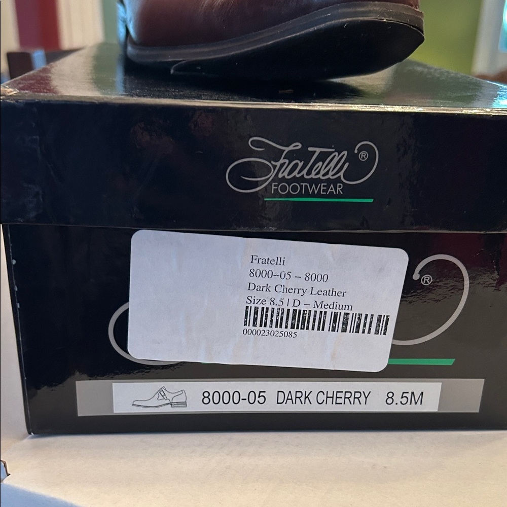Classic Brown Leather Men's Derby Shoes - Picture 5 of 5